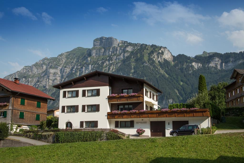 Gaestehaus Laesser Mellau Exterior photo